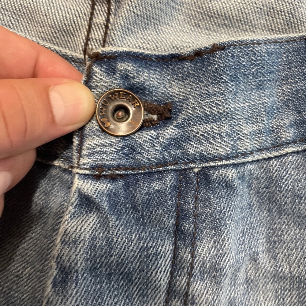 Wu Tang Wu Wear Vintage Jeans 36/36. New With Tags. Baggy Fit - Picture 5 of 12